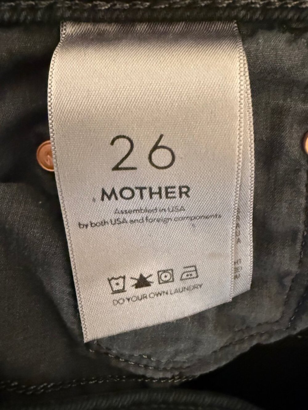 Mother The Drop Out Jeans size 26 - Picture 7 of 11
